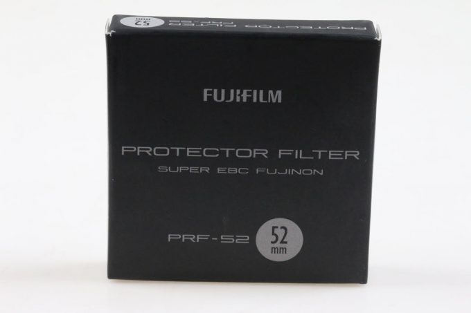 FUJIFILM PRF-52mm Protector Filter EBC - schwarz / black