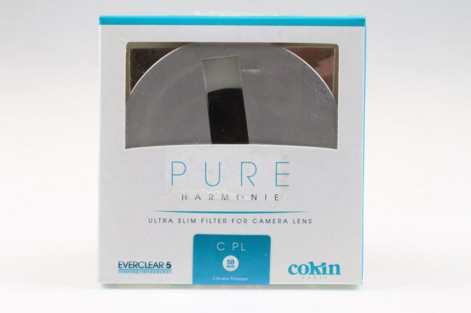 Cokin Pure Harmonie Circular Polfilter Filter 58m