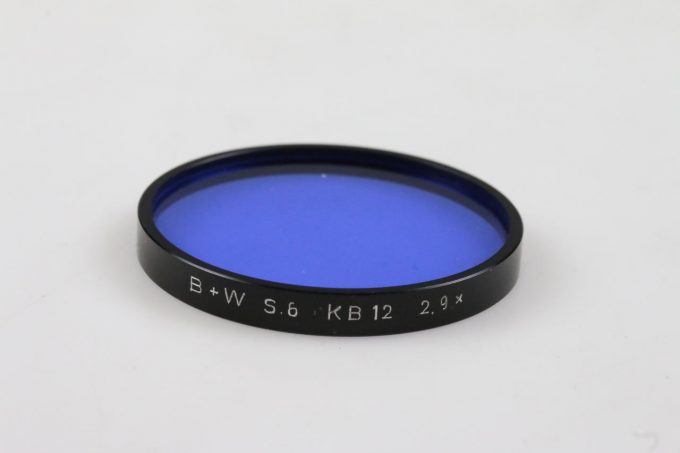 B&W Blaufilter KB12