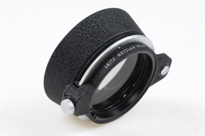Leica Polfilter 13352 mit Schwenkhalterung und Gegenlichtblende (defekt)