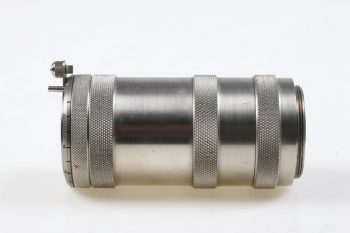 Leica M39 Zwischenring und Einstellschnecke für Hektor / Summar 5cm Nickel