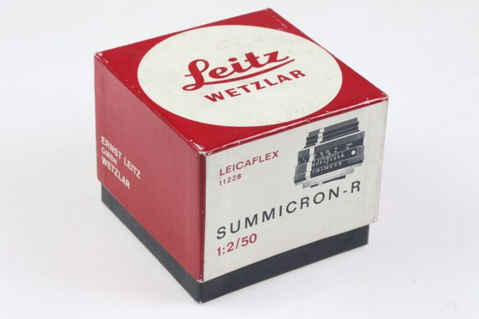 Leica Originalbox für Summicron-R 50mm 1:2/50