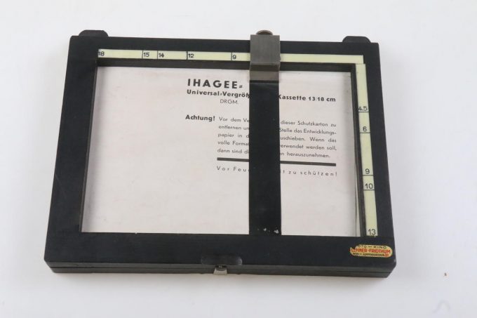Ihagee Vergrößerungskassette 13x18cm