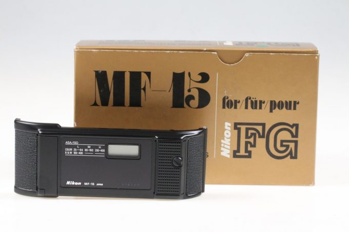 Nikon MF-15 Data Back für FG