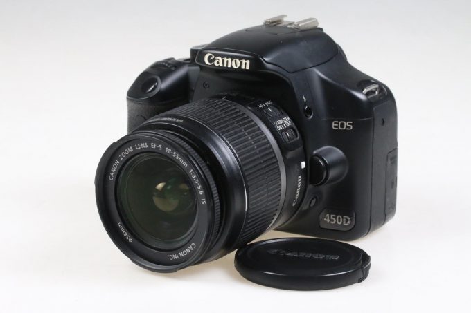 Canon EOS 450D mit EF-S 18-55mm f/3,5-5,6 IS - #0630102738