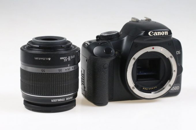Canon EOS 450D mit EF-S 18-55mm f/3,5-5,6 IS - #0630102738