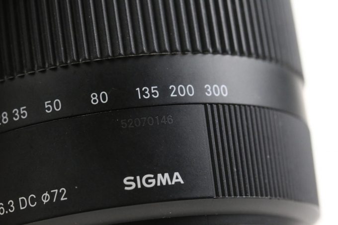 Sigma 18-300mm f/3,5-6,3 DC Macro HSM für Sony Minolta - #52070146