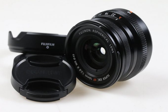 FUJIFILM Fujinon XF 16mm f/2,8 R WR - Schwarz - #1AA00927