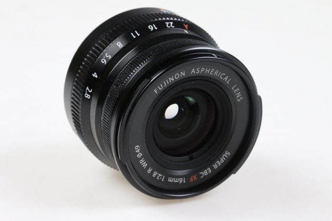 FUJIFILM Fujinon XF 16mm f/2,8 R WR - Schwarz - #1AA00927