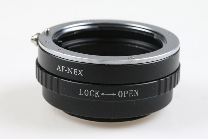 AF-NEX - Adapter von Sony A Objektive auf Sony E Kameras