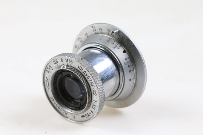 KMZ Industar-22 50mm f/3,5 für M39 Bajonett - #5390549