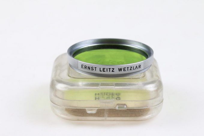 Leica Gelbgrünfilter E39 in Chrom-Fassung