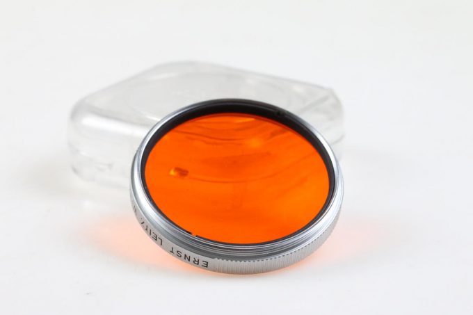 Leica Orangefilter E39 in Chrom-Fassung