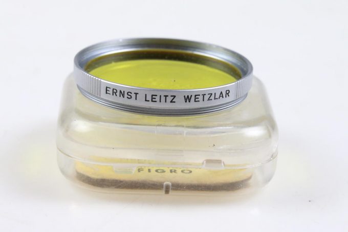 Leica Gelbfilter 1 mit chrom Fassung - 39mm