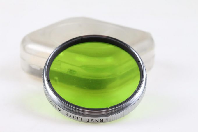 Leica Gelbgrünfilter E39 in Chrom-Fassung