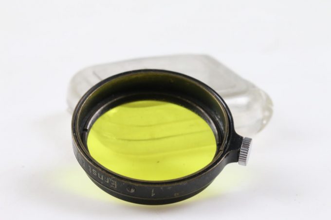 Leica Gelbfilter 1 mit Klemmfassung schwarz