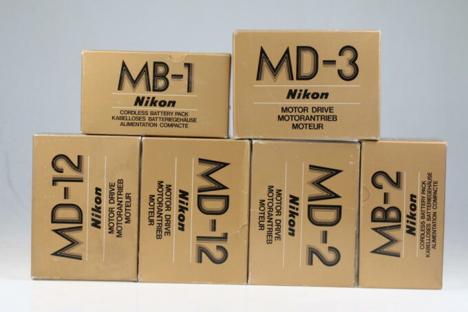 Nikon Konvolut diverse Originalverpackungen