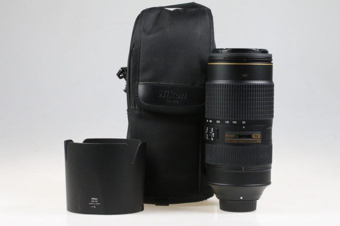 Nikon AF-S NIKKOR 80-400mm f/4,5-5,6 G ED VR - #204961