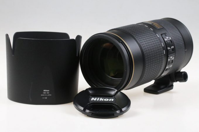 Nikon AF-S NIKKOR 80-400mm f/4,5-5,6 G ED VR - #204961