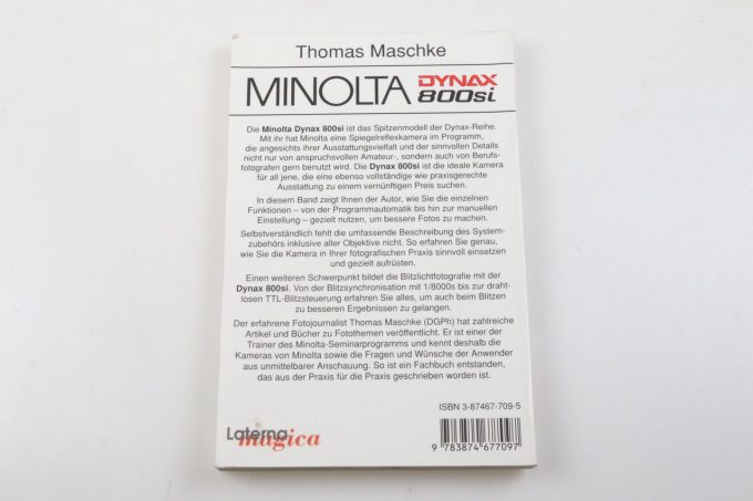 Buch - Minolta Dynax 8000i / Laterna Magica