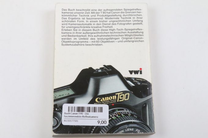 Buch Canon T90 - Die faszinierendste Reflexkamera