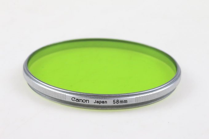 Canon Gelbgrünfilter 58mm