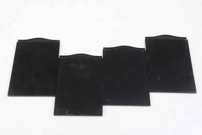 Kassetten für Glasplatten 6,5x9cm - 4 Stück