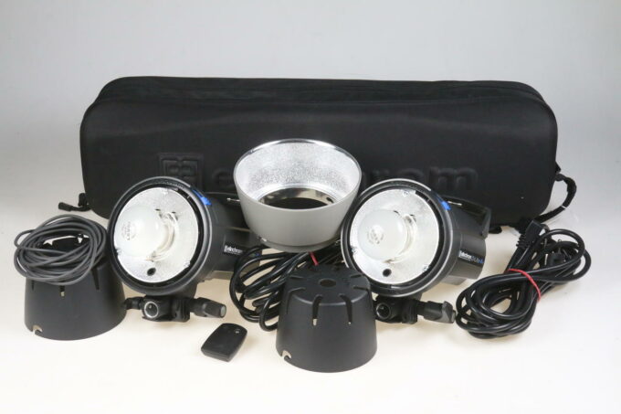 Elinchrom d-lite 4 it Set mit 2 Lampen, Stative und Softboxen