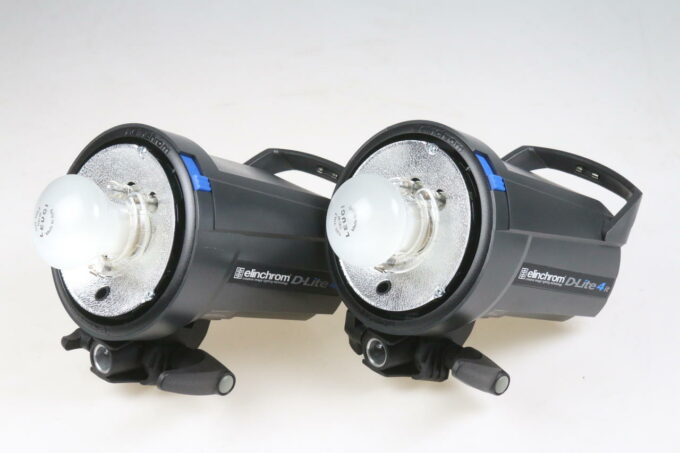 Elinchrom d-lite 4 it Set mit 2 Lampen, Stative und Softboxen