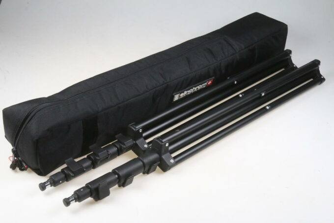 Elinchrom d-lite 4 it Set mit 2 Lampen, Stative und Softboxen
