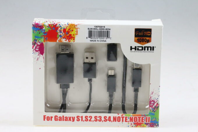 MHL to HDMI Media Adapter für S3, S4, Note 2