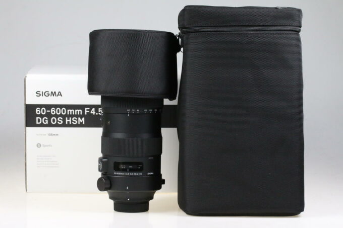 Sigma 60-600mm f/4,5-6,3 DG OS HSM Sport für Nikon AF - #56670860