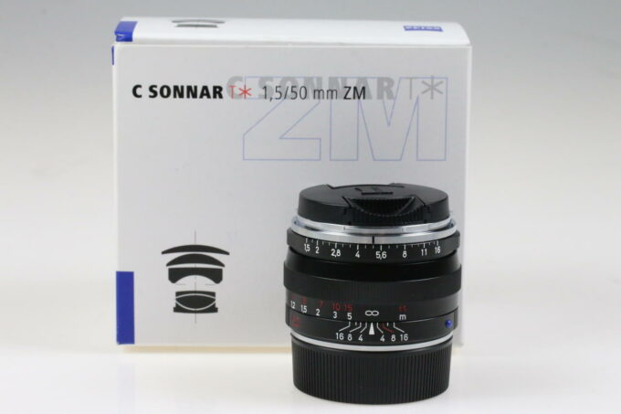 Zeiss C Sonnar 50mm f/1,5 T* für Leica M - schwarz - #51738137