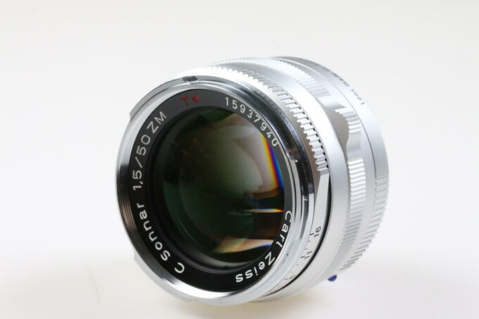 Zeiss C Sonnar 50mm f/1,5 T* für Leica M - silber - #15937940