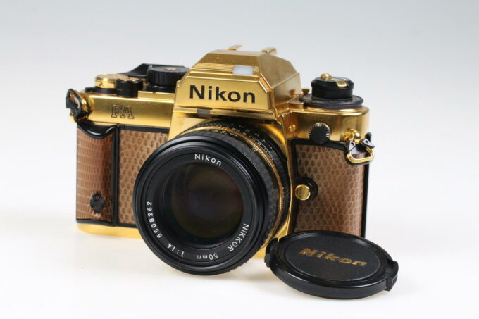 Nikon FA GOLD Grand Prix 84 mit 50mm f/1,4 Objektiv - #2001378