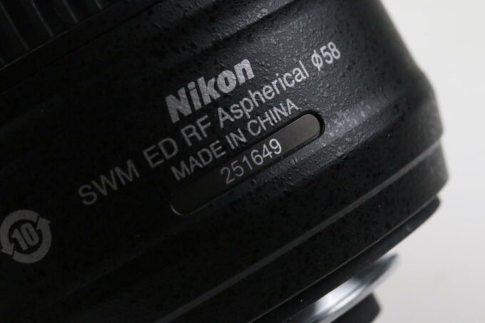 Nikon AF-S 35mm f/1,8 FX - #251649