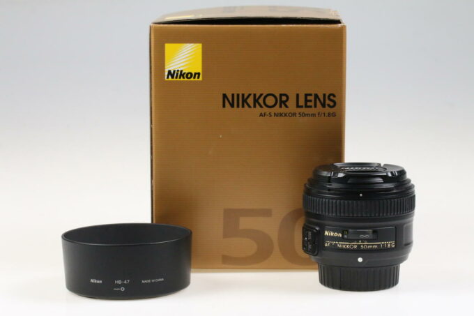 Nikon AF-S NIKKOR 50mm f/1,8 G - #3490320