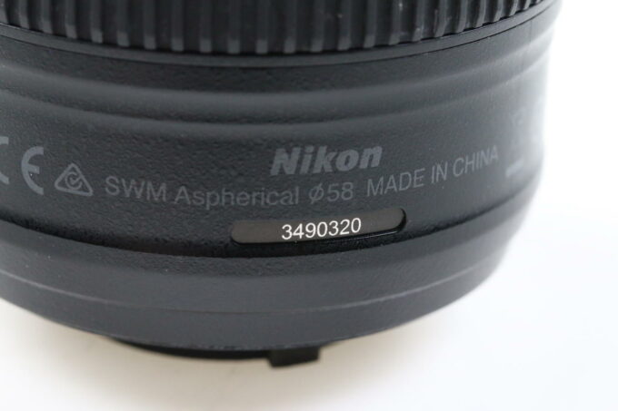 Nikon AF-S NIKKOR 50mm f/1,8 G - #3490320