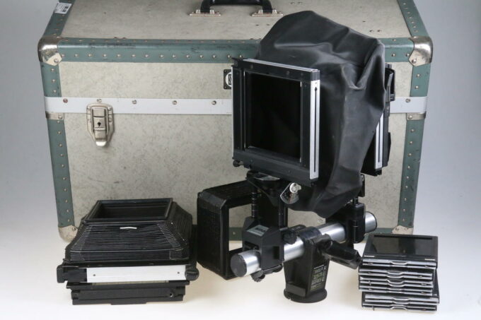 Sinar F 4x5 inch Kamera mit Koffer und 13x18cm Rückteil