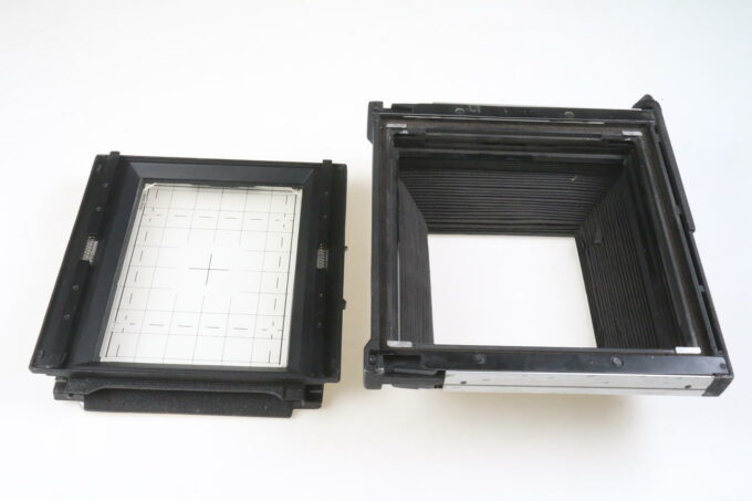 Sinar F 4x5 inch Kamera mit Koffer und 13x18cm Rückteil