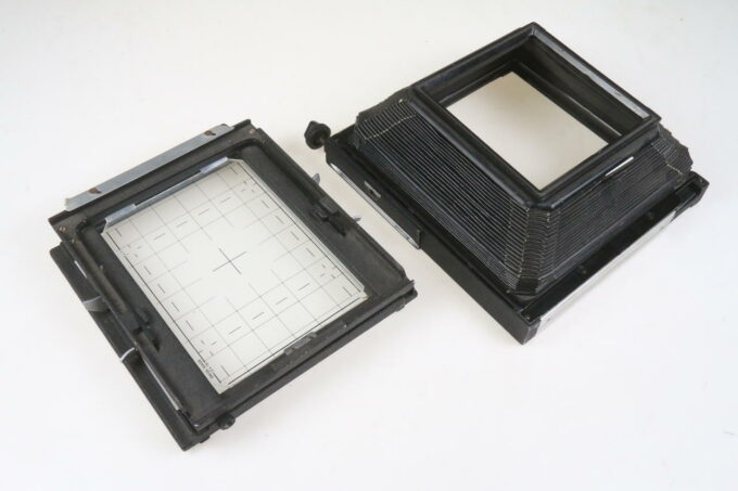Sinar F 4x5 inch Kamera mit Koffer und 13x18cm Rückteil