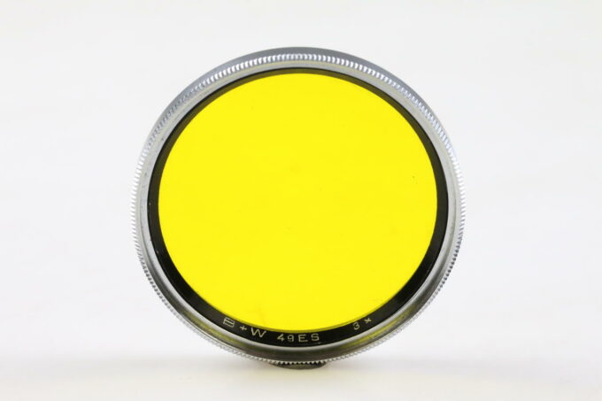 B+W Gelbfilter 3x ES 49mm