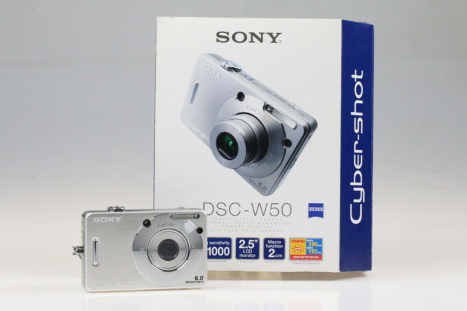 Sony Cyber-shot DSC-W50 silber