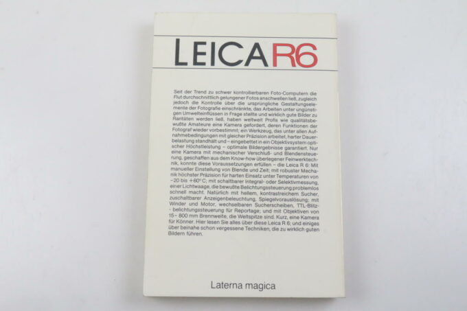 Buch - Leica R6 / Laterna Magica