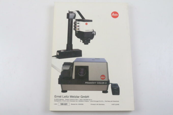 Handbuch des Leica-Systems