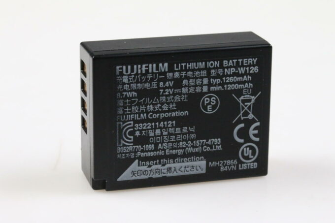 FUJIFILM NP-W126 Li-Ionen-Akku