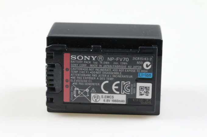 Sony NP-FV70A Li-Ionen-Akku