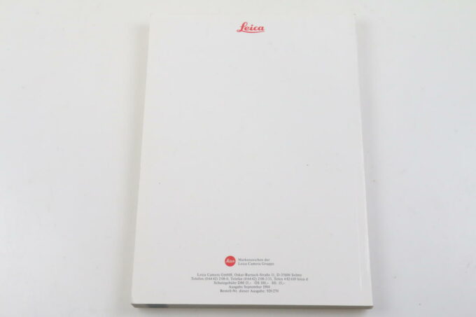 Buch - Handbuch des Leica SystSyems