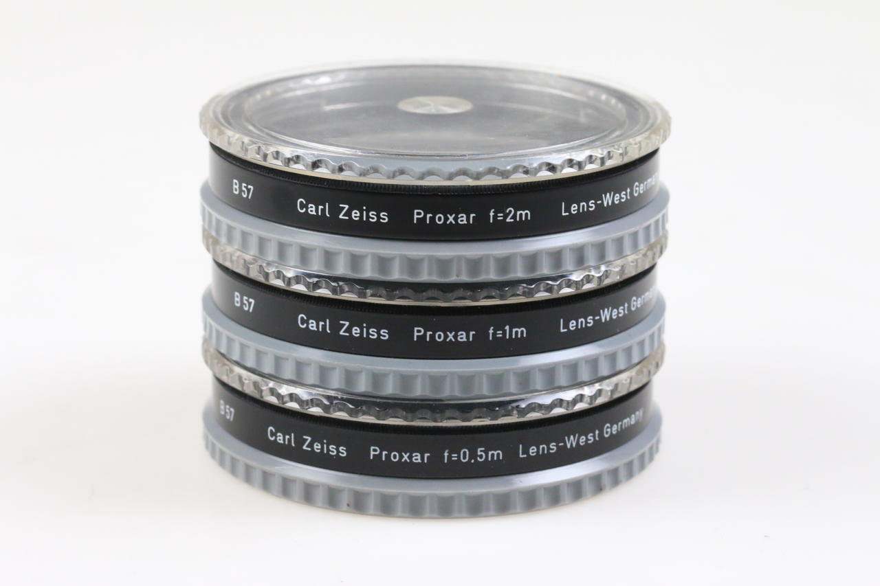 Hasselblad Proxar Carl Zeiss B57 Bajonett 50 - Set 0,5/1/2m