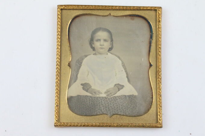 Daguerreotypie Kinderfoto